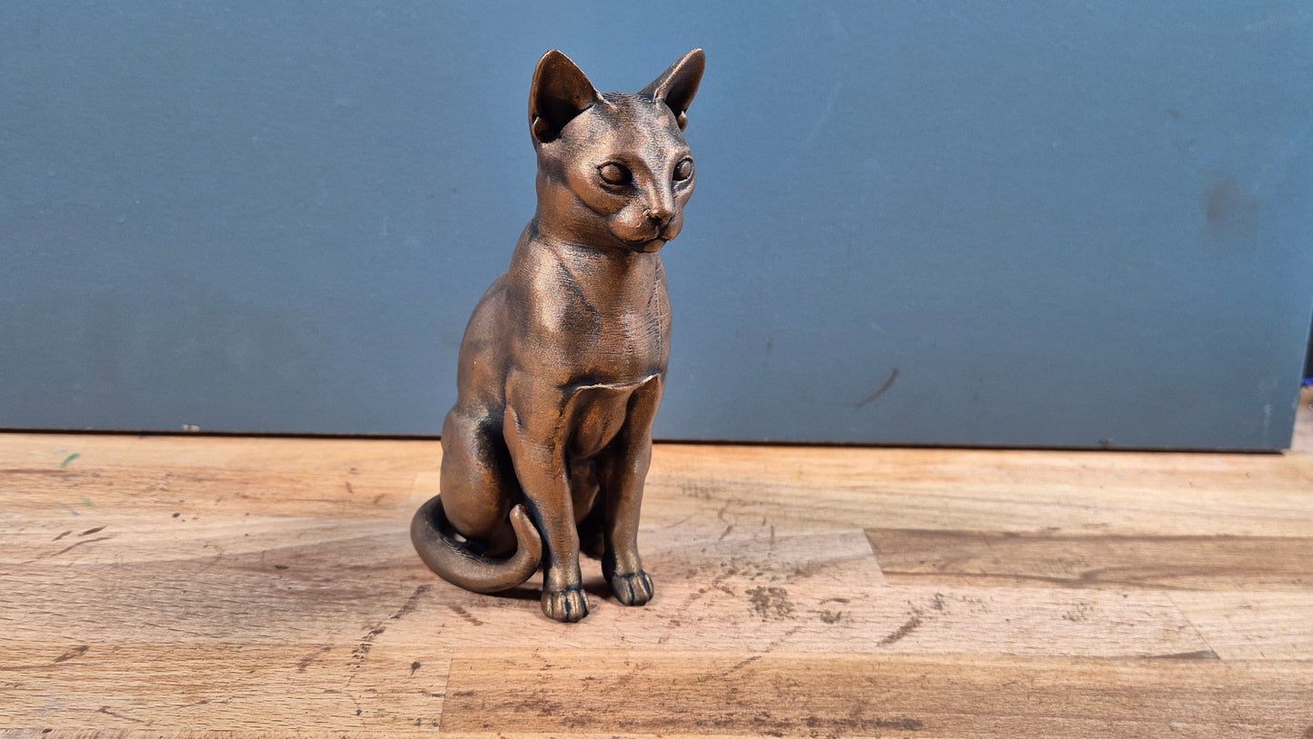 Russisk Blå - Kattefigur