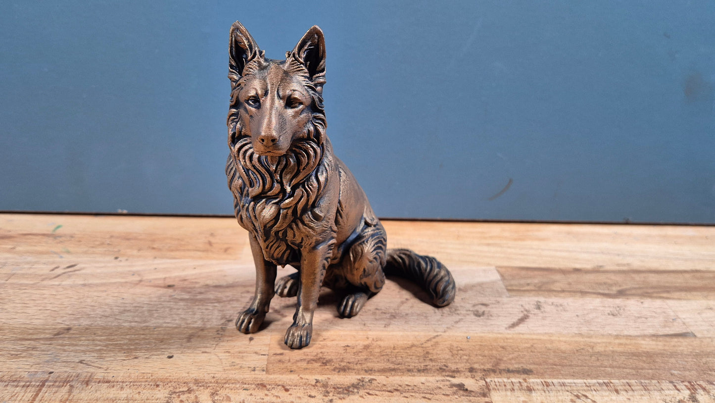 Langhåret Schæferhund - Hundefigur