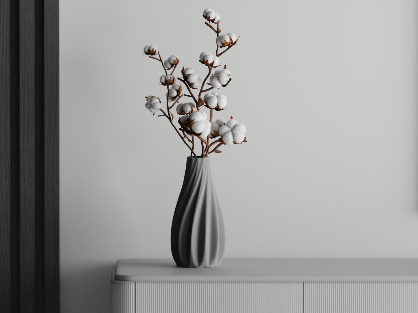 Ribs Twist Vase