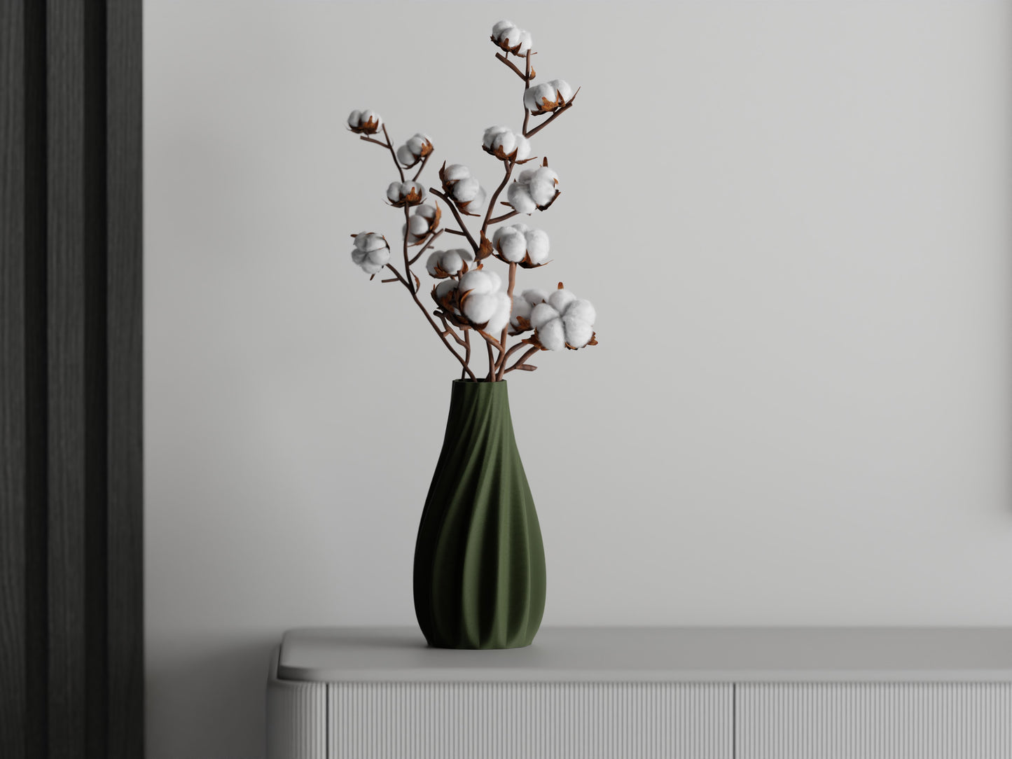 Ribs Twist Vase