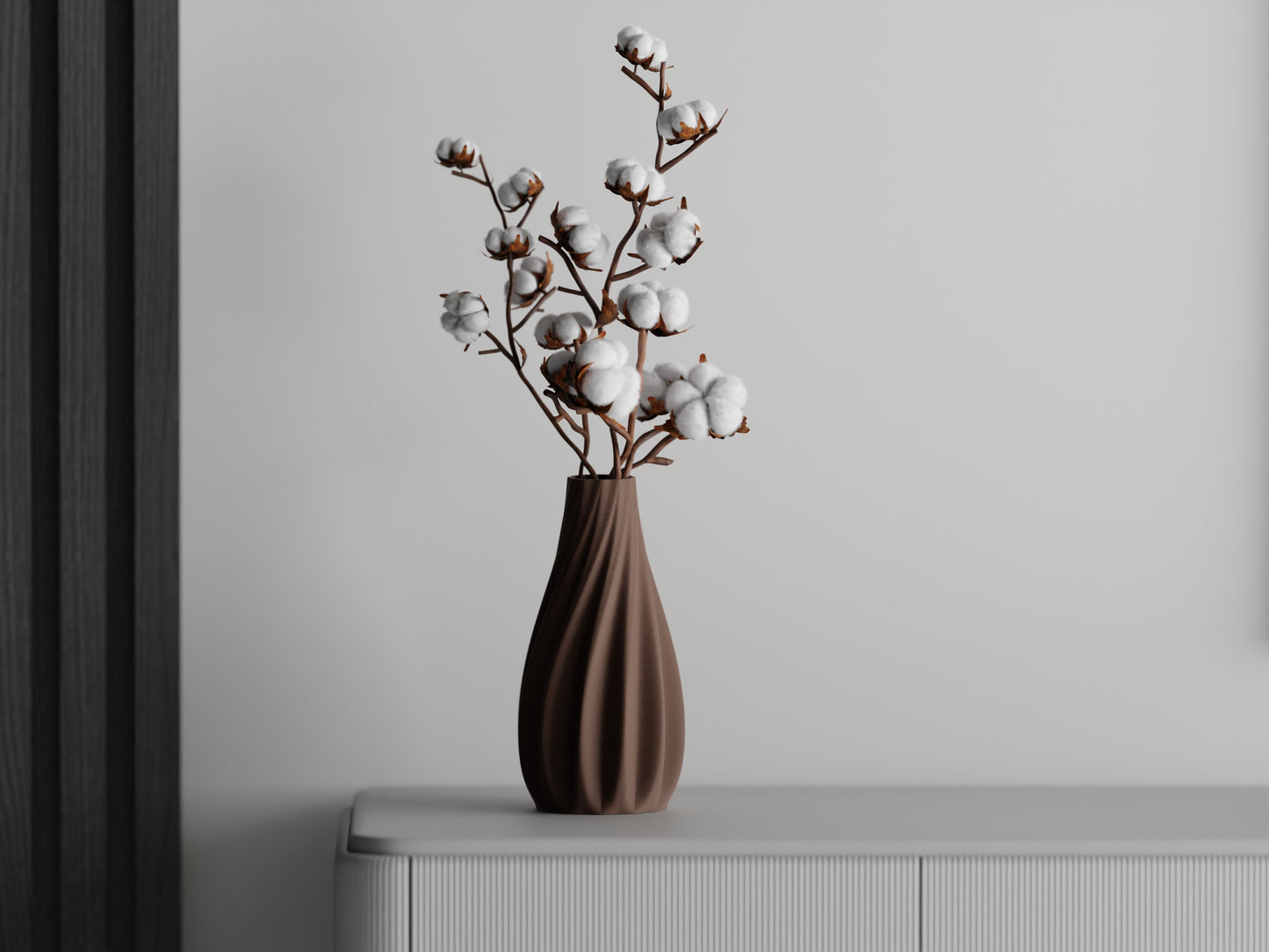 Ribs Twist Vase