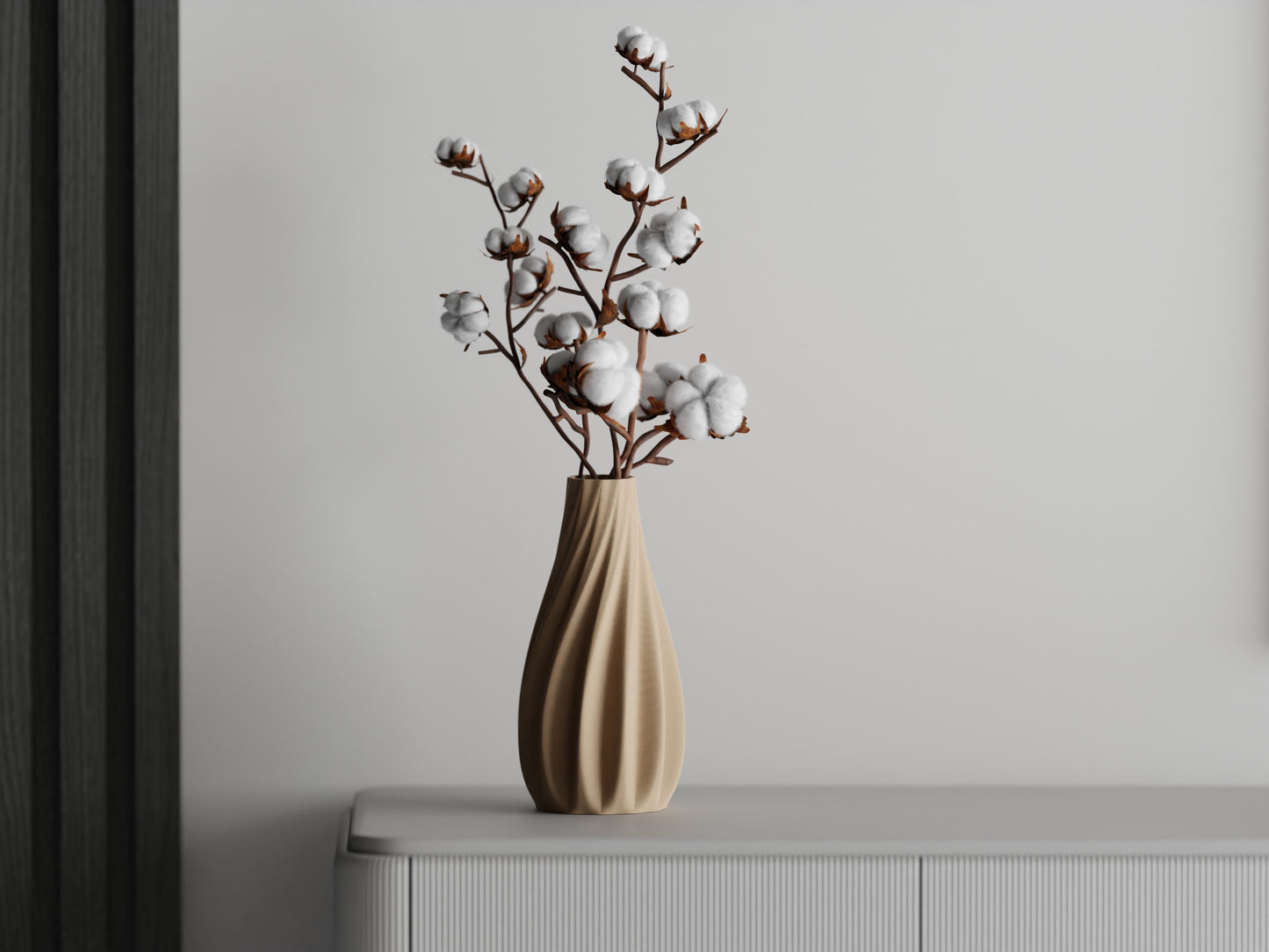 Ribs Twist Vase