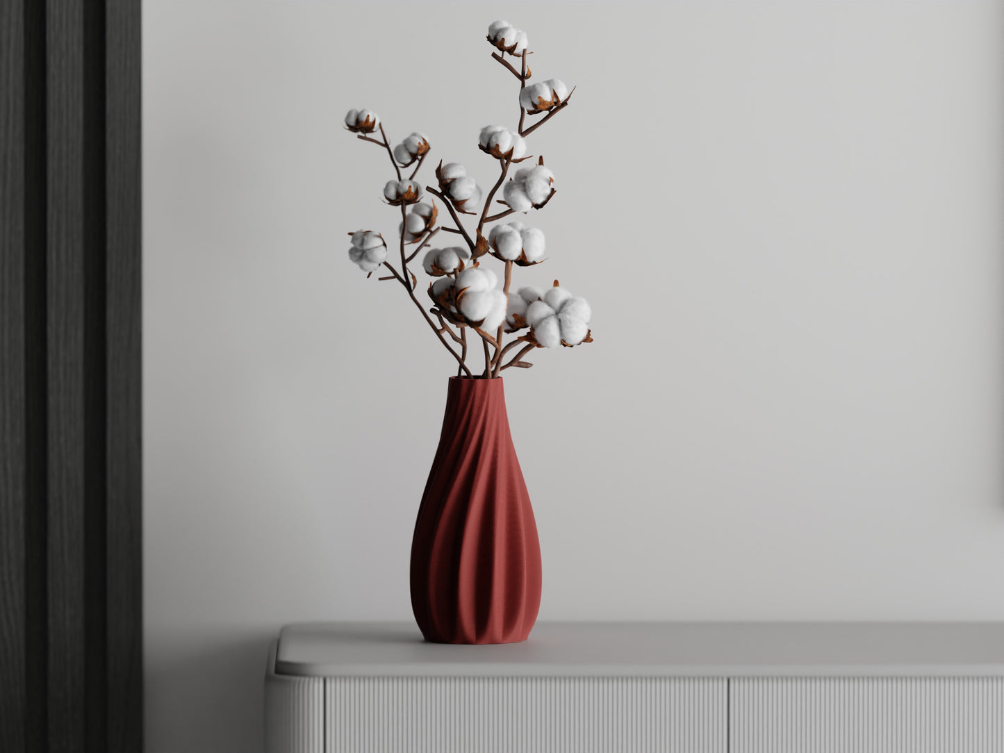 Ribs Twist Vase