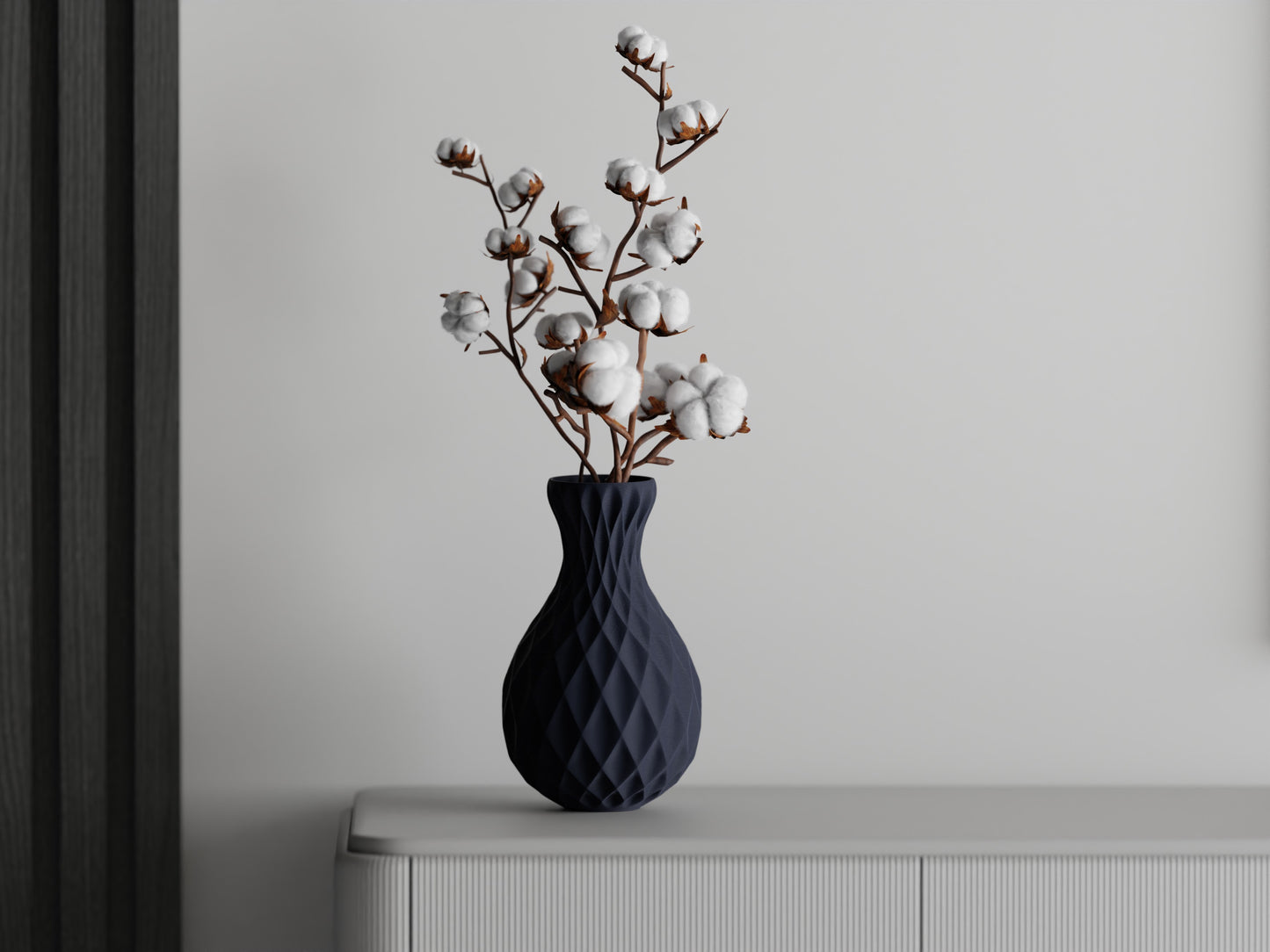 Facet Diamond Vase