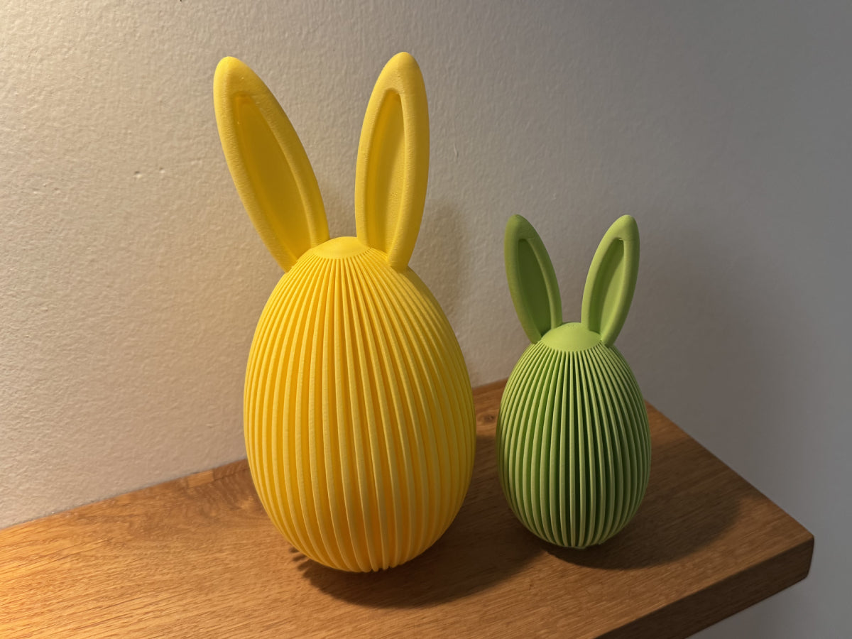 Påskeæg med kaninører