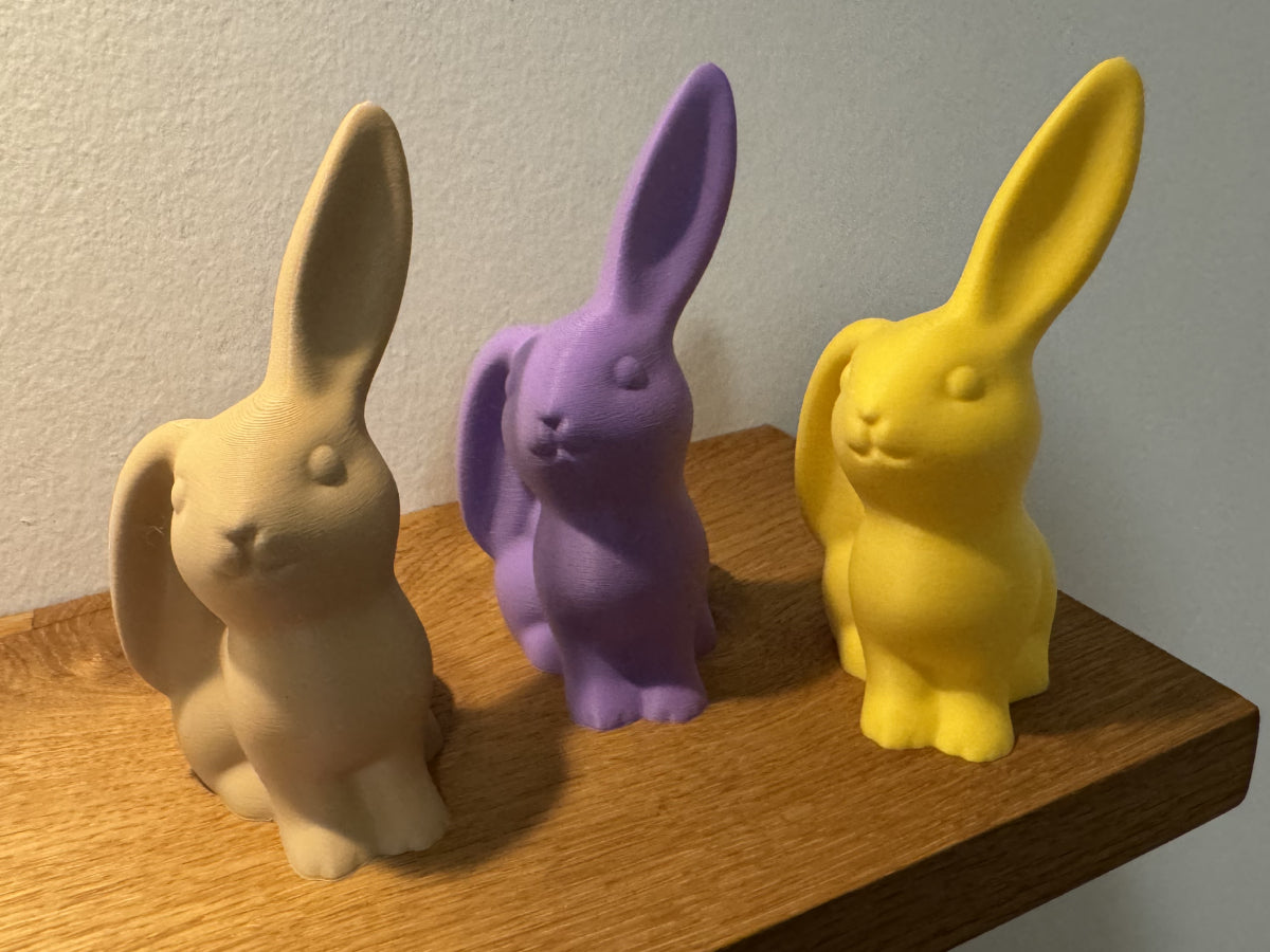 Påskehare med strittende ører - 12 cm