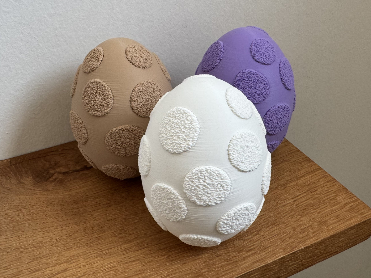 Påskeæg med prikker