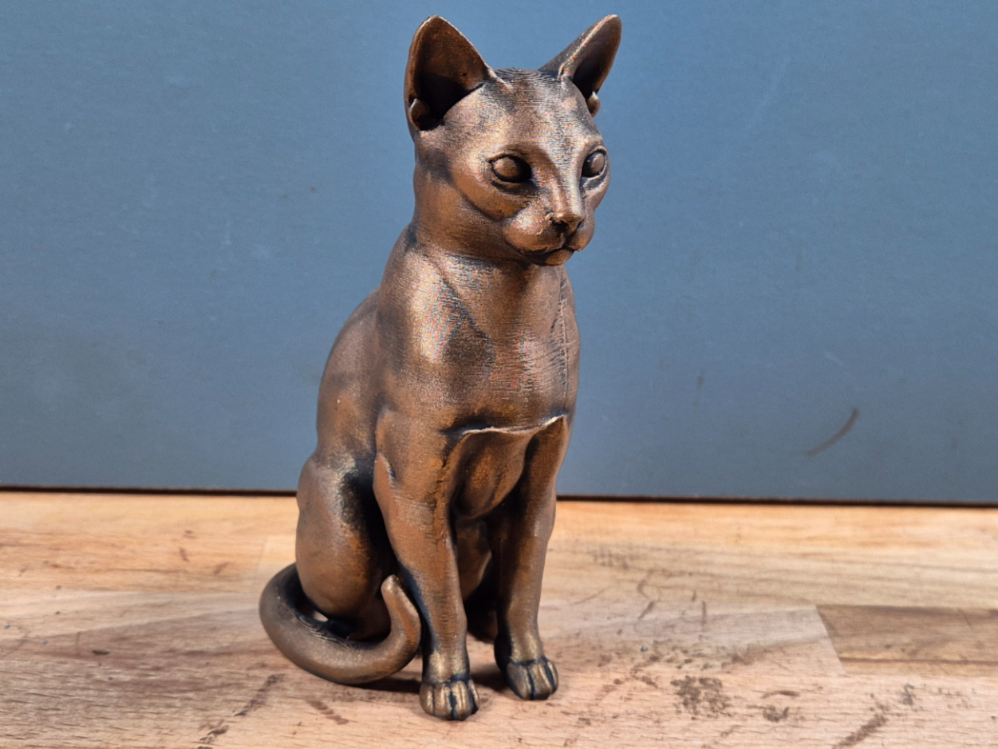 Russisk Blå - Kattefigur