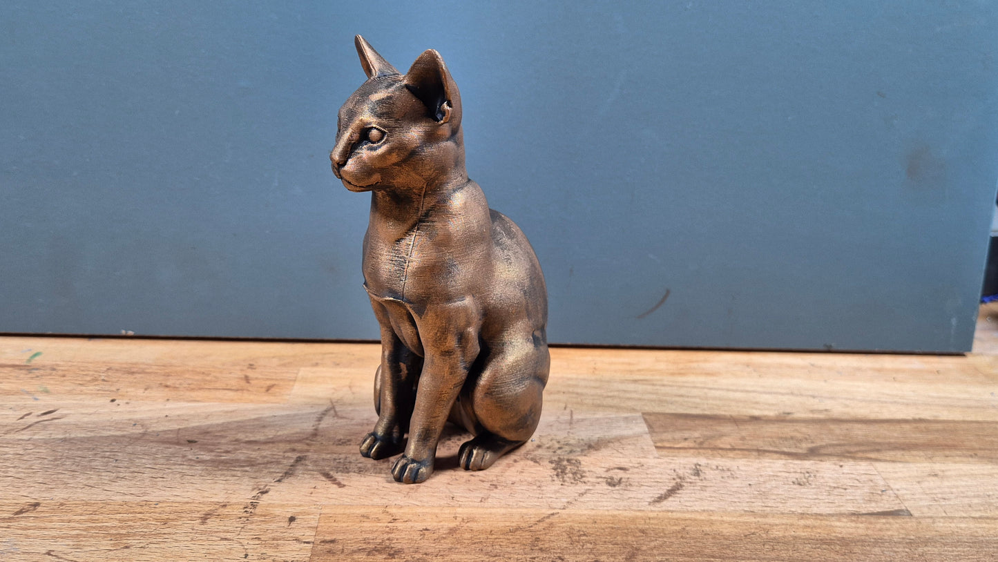 Russisk Blå - Kattefigur