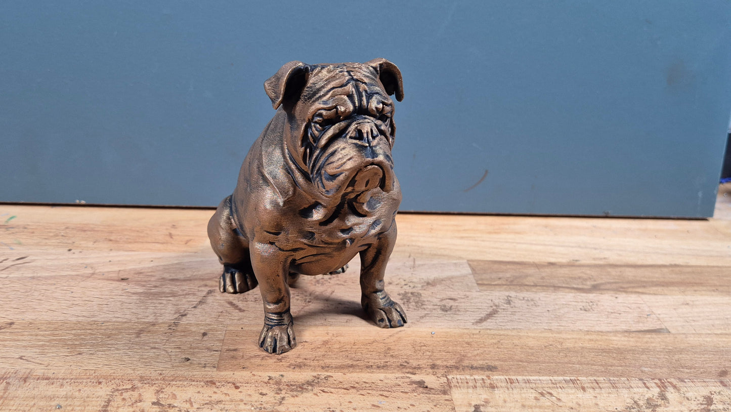 Engelsk Bulldog - Hundefigur