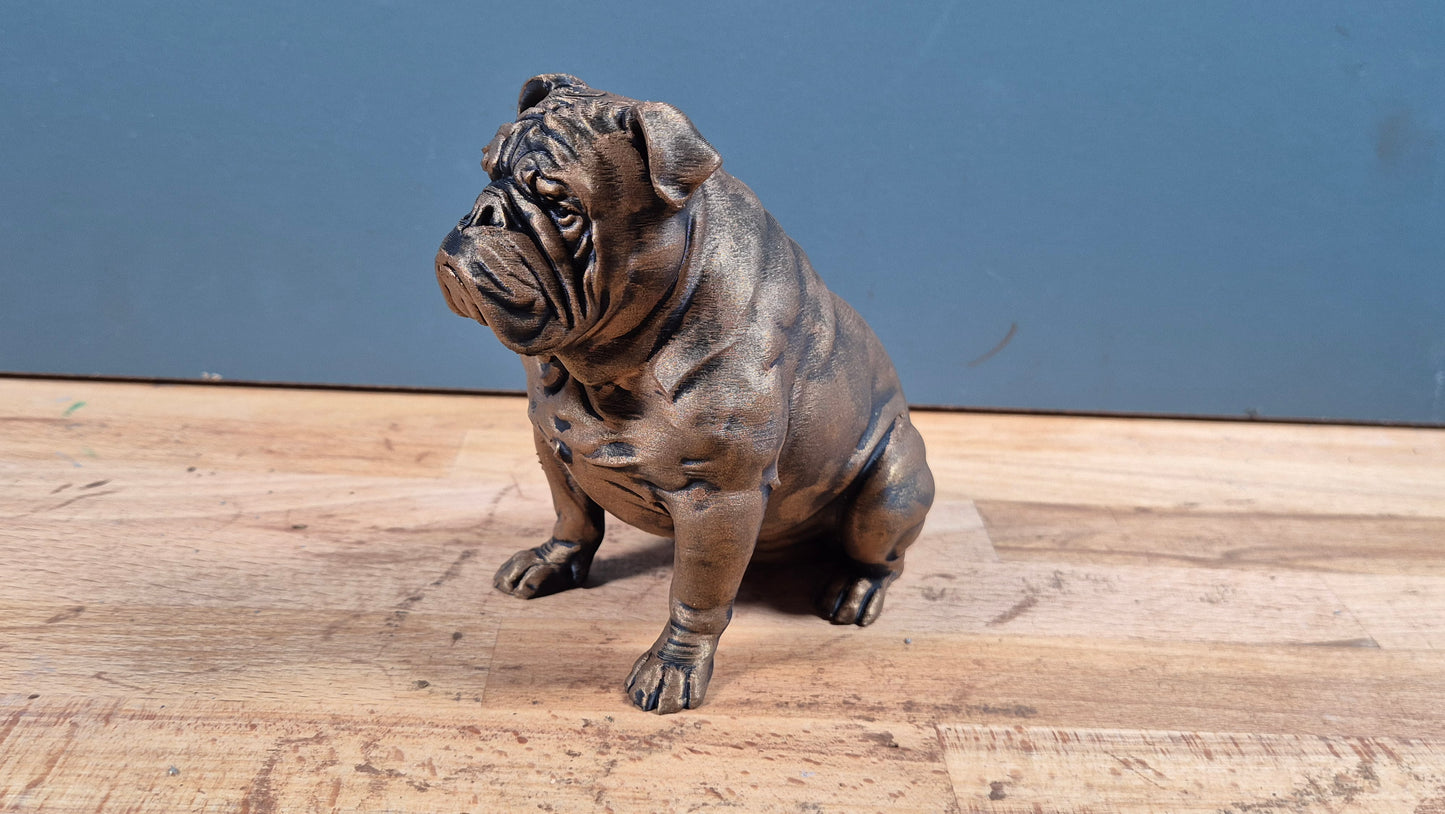Engelsk Bulldog - Hundefigur