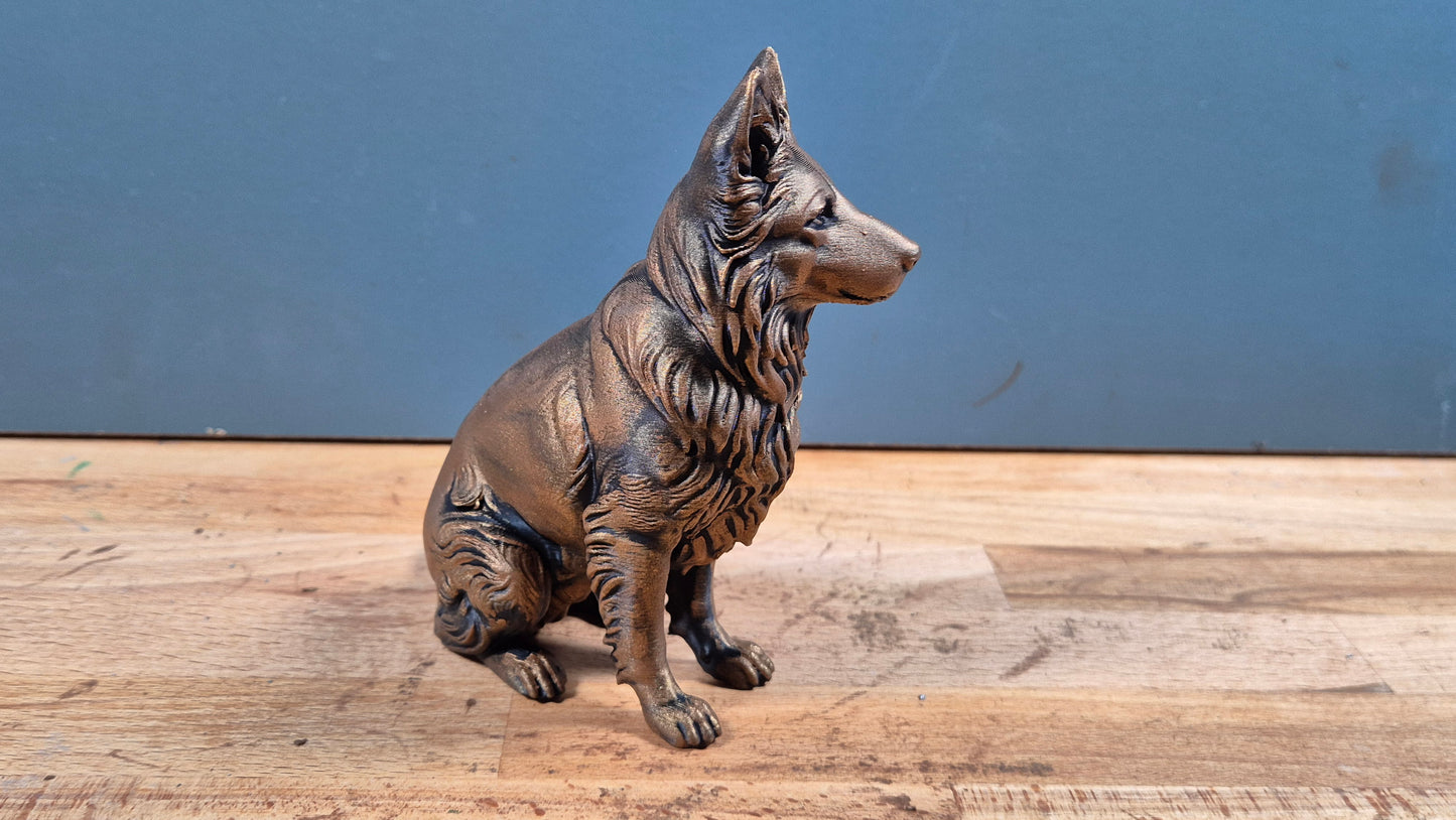 Langhåret Schæferhund - Hundefigur