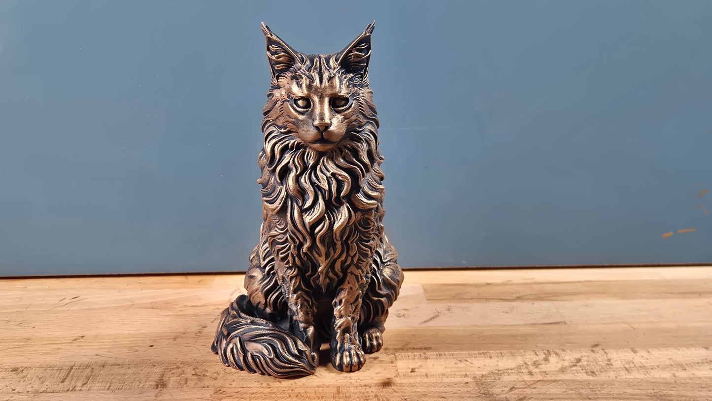 Maine Coon - Kattefigur