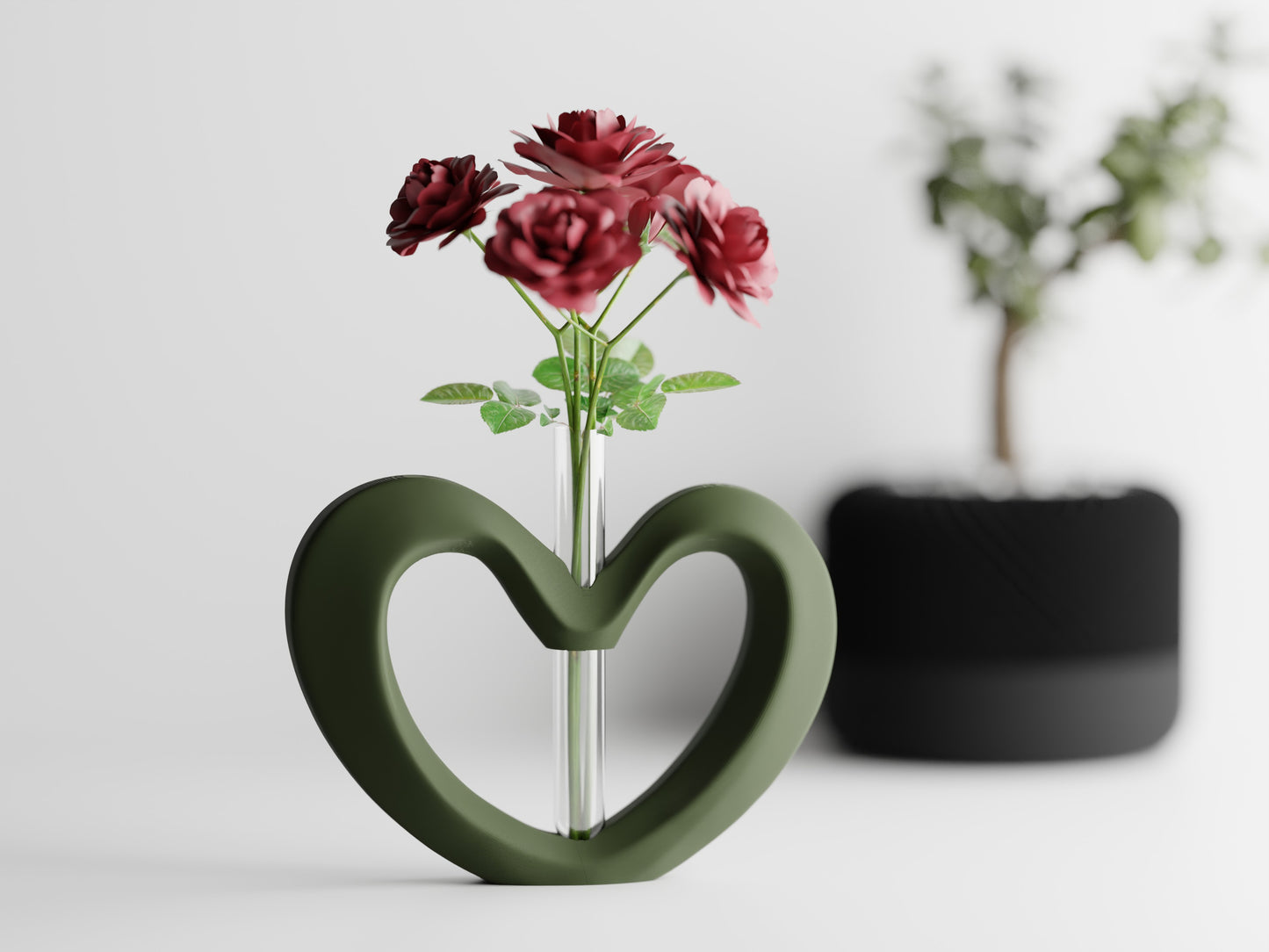 Valentine Hjerte Vase