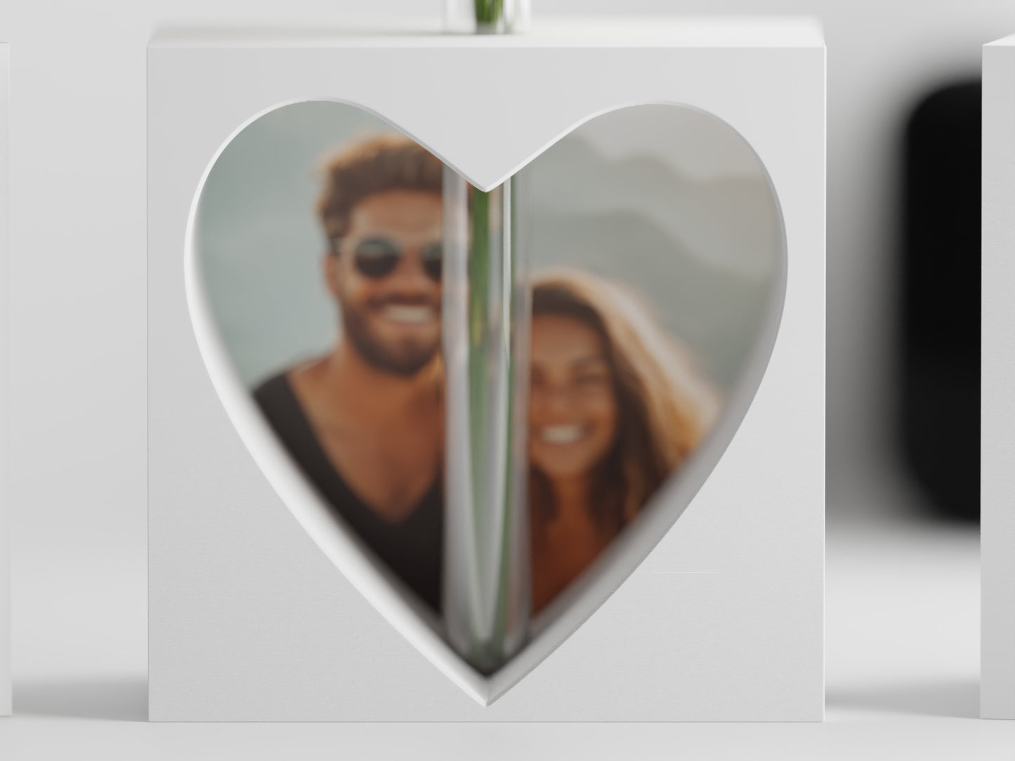 Valentine Hjerte Vase Med Billede