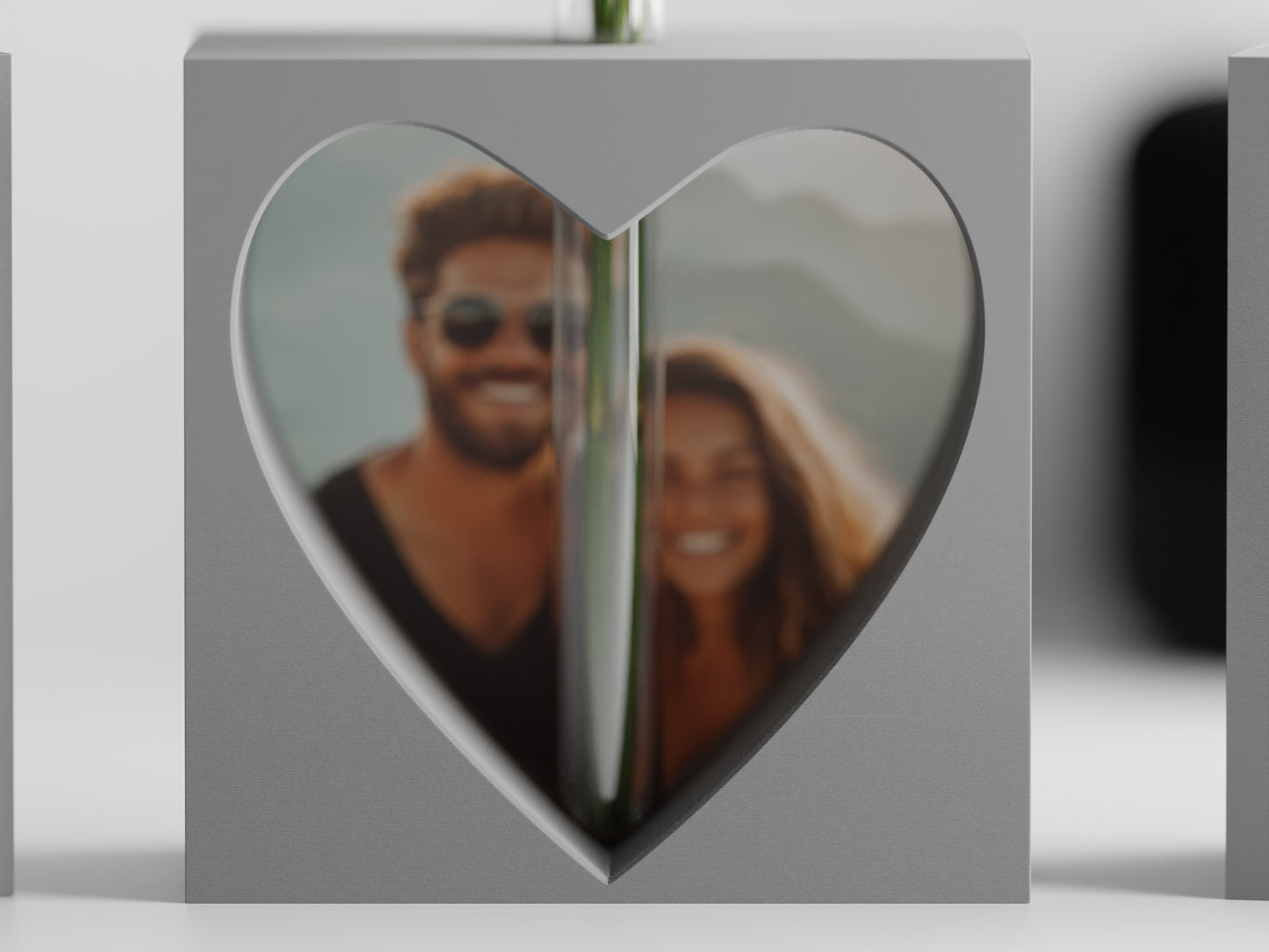 Valentine Hjerte Vase Med Billede