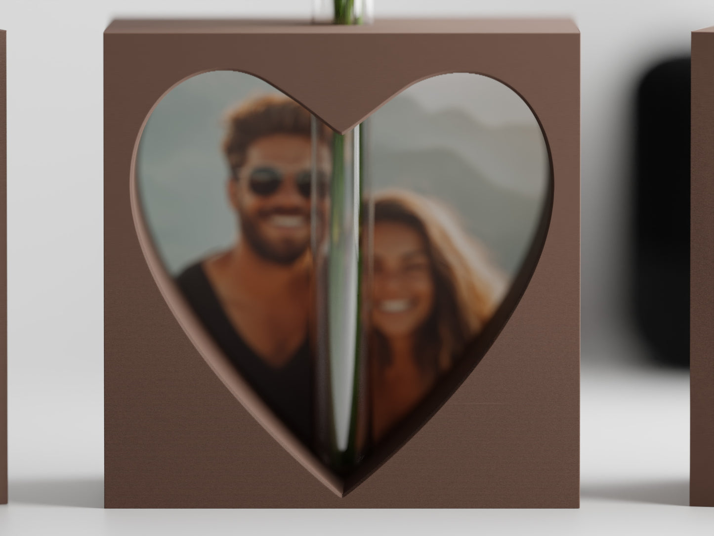 Valentine Hjerte Vase Med Billede