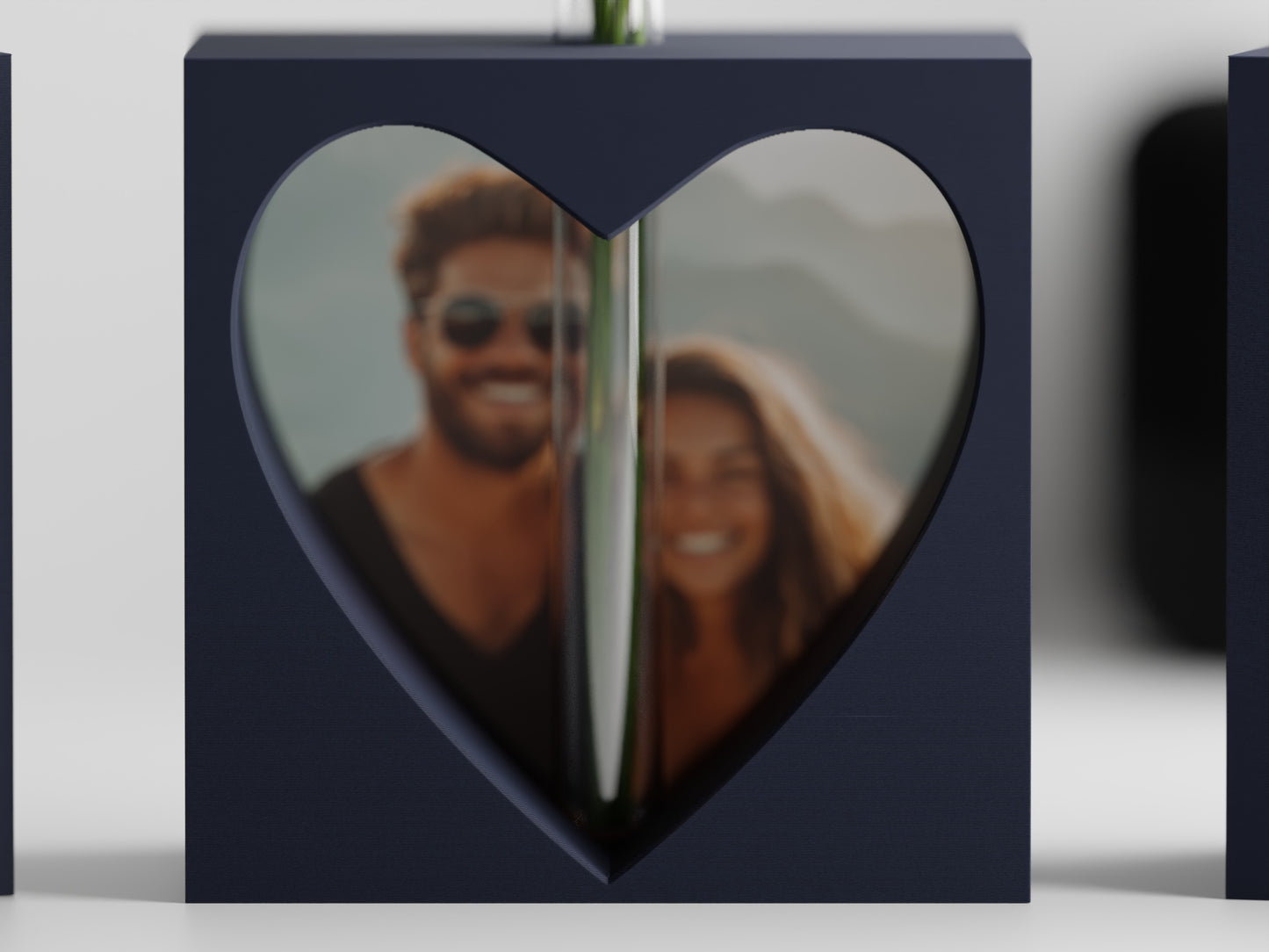 Valentine Hjerte Vase Med Billede