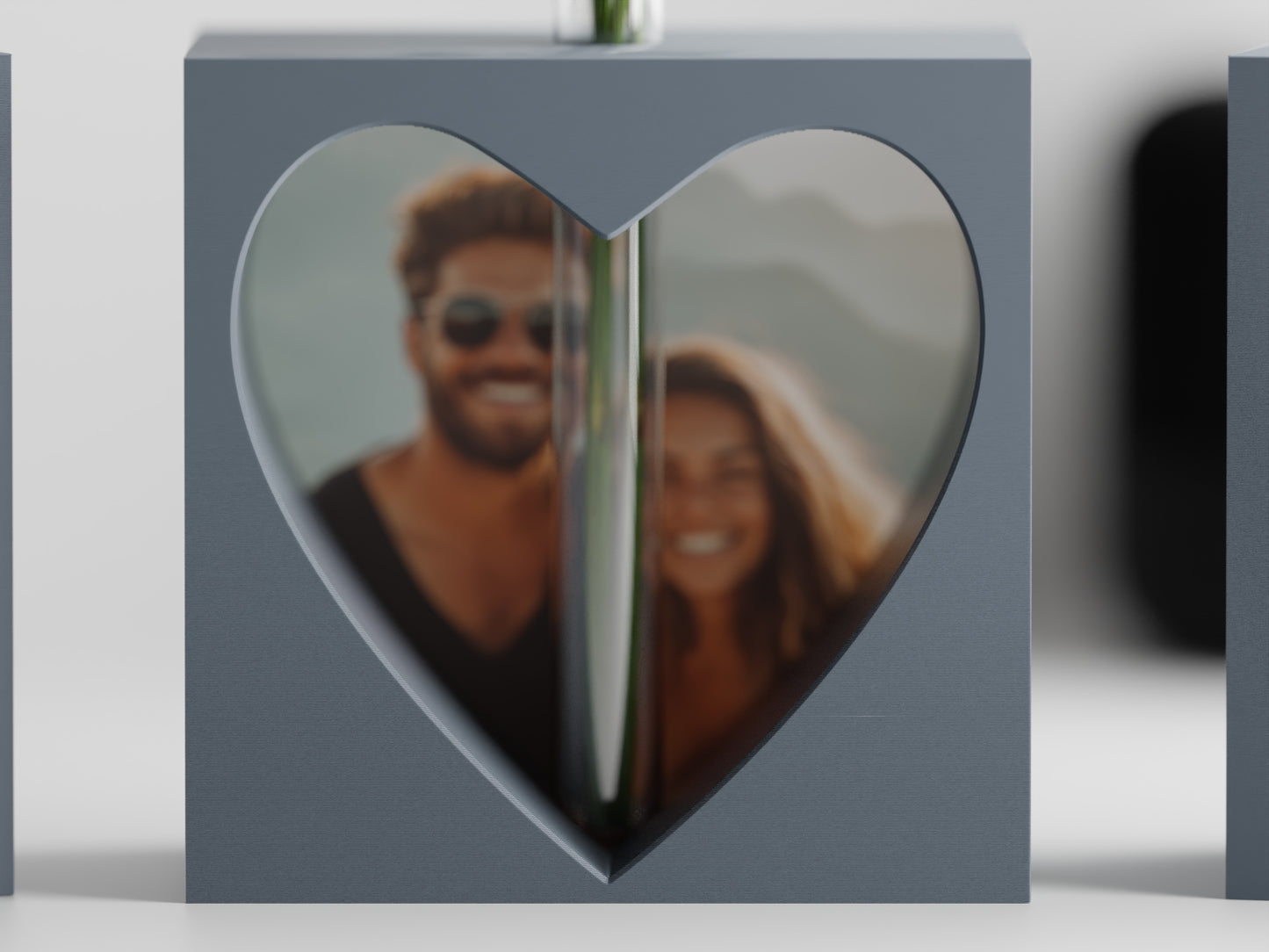 Valentine Hjerte Vase Med Billede