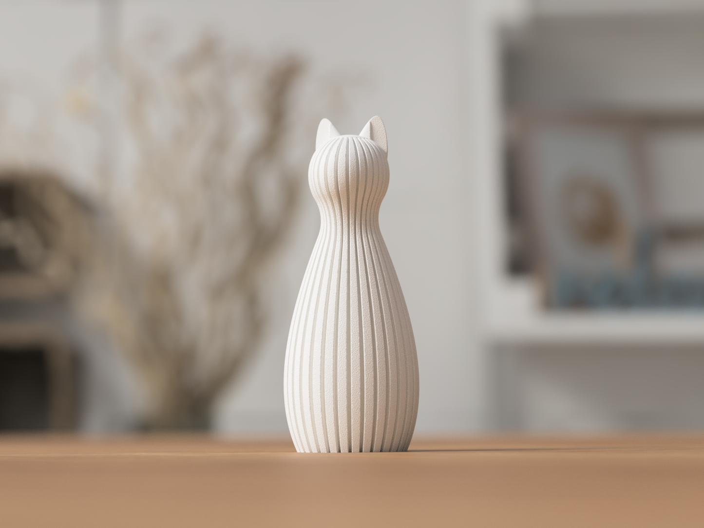 Katte Skulptur