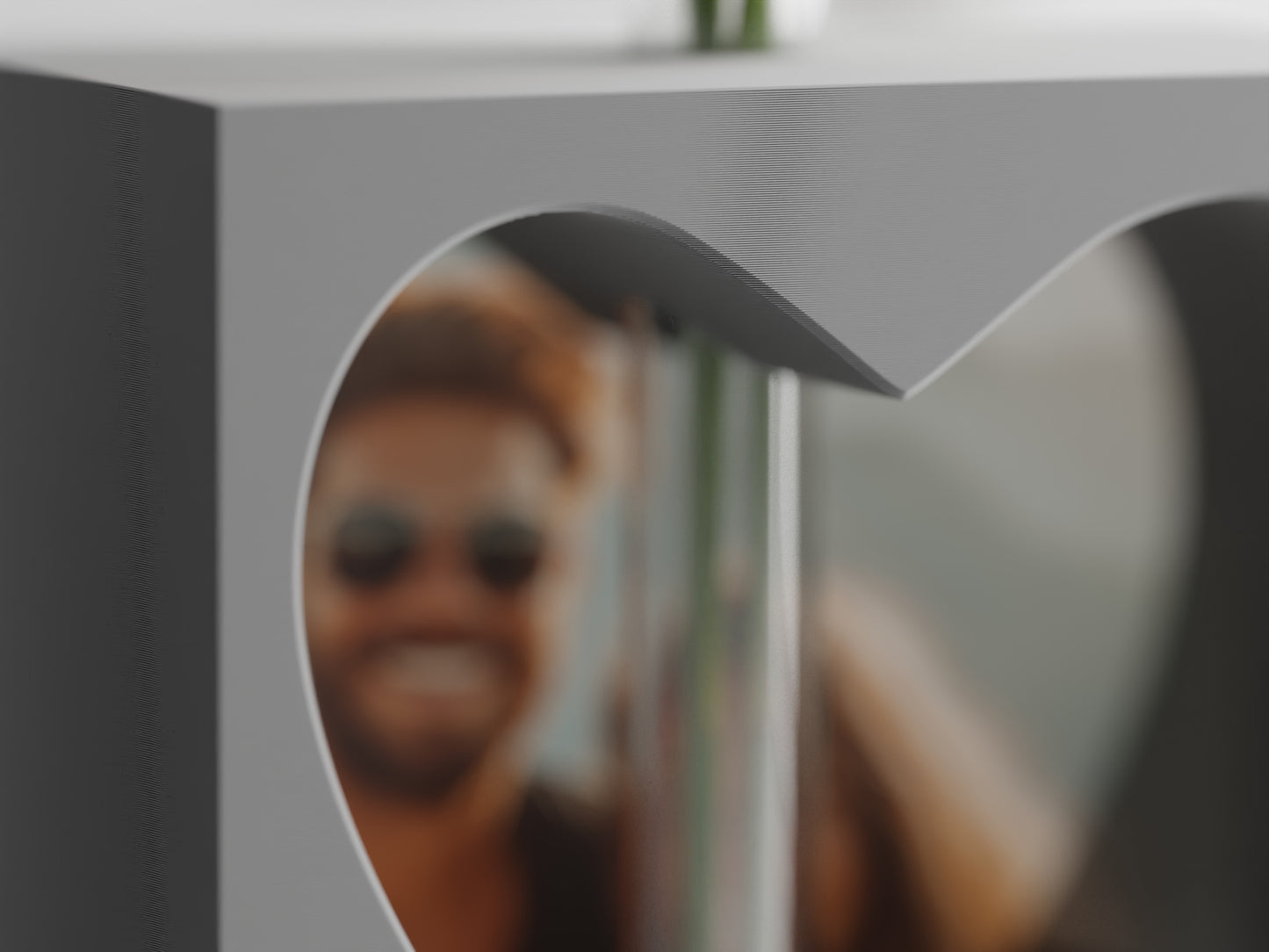 Valentine Hjerte Vase Med Billede