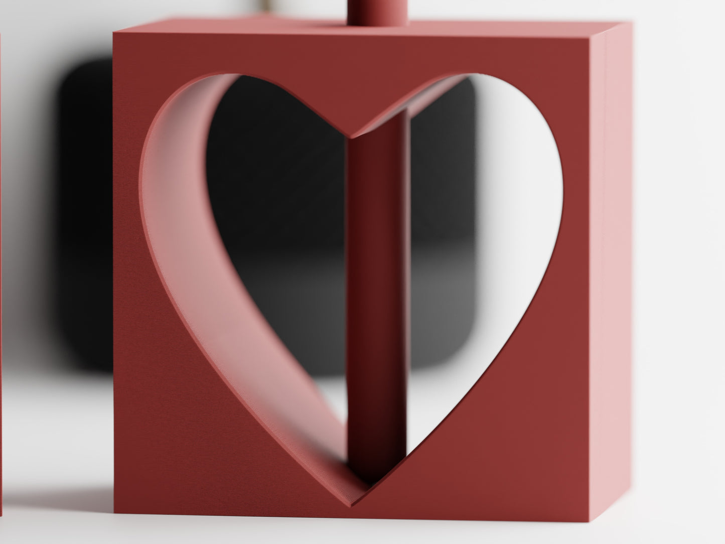 Valentine Hjerte Vase Med Billede