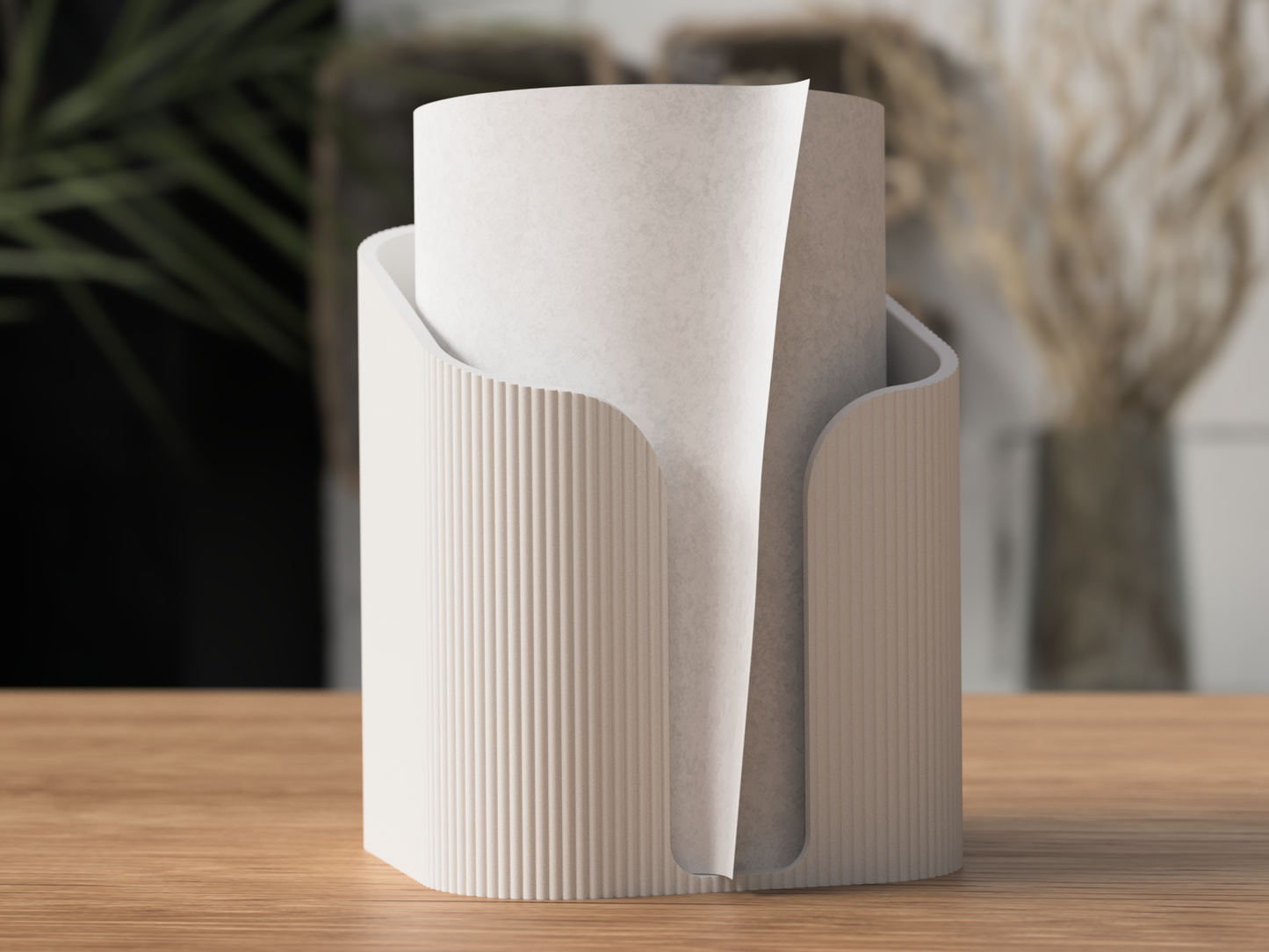 Minimalistisk Køkkenrulleholder