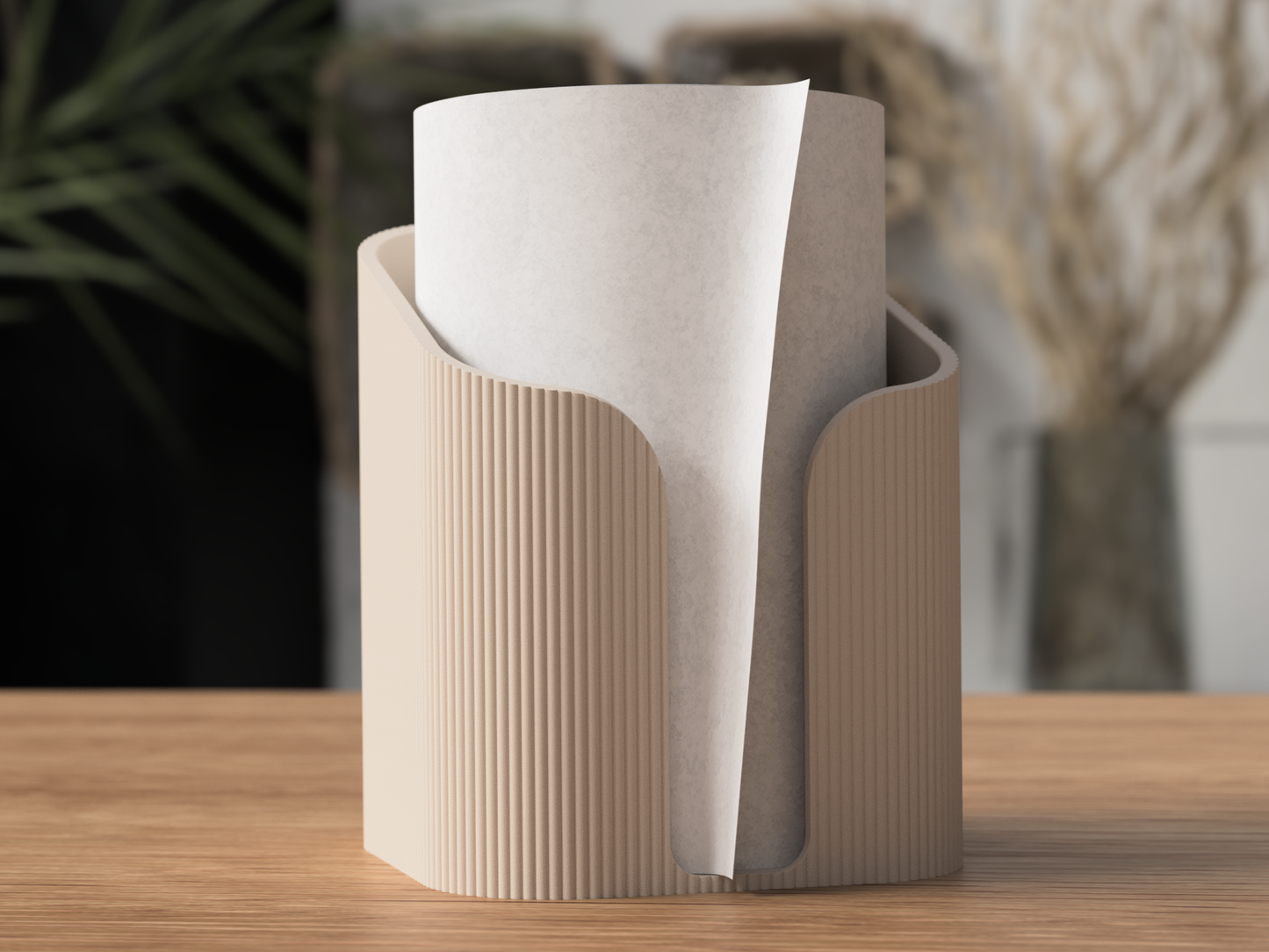 Minimalistisk Køkkenrulleholder