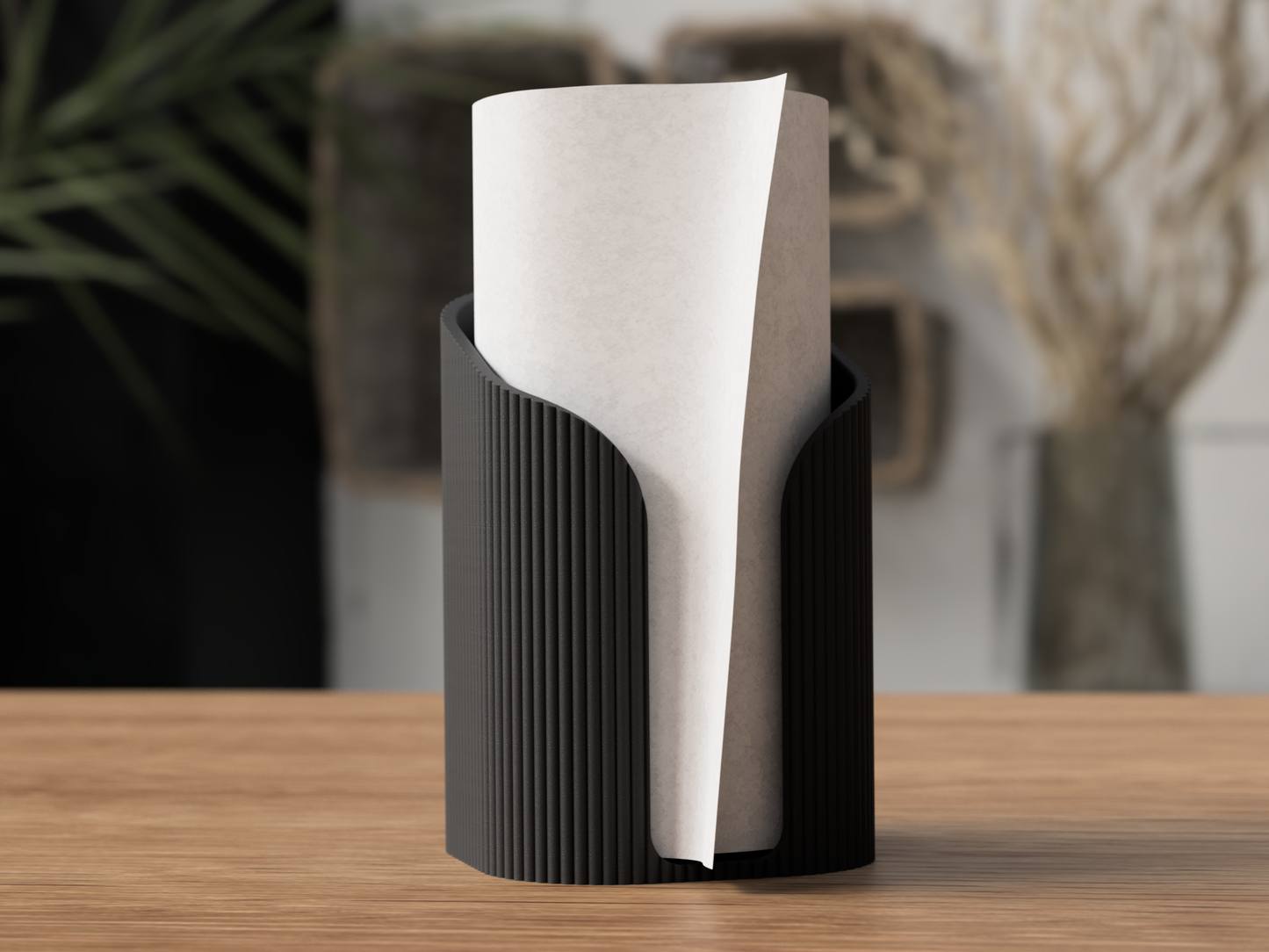 Minimalistisk Køkkenrulleholder