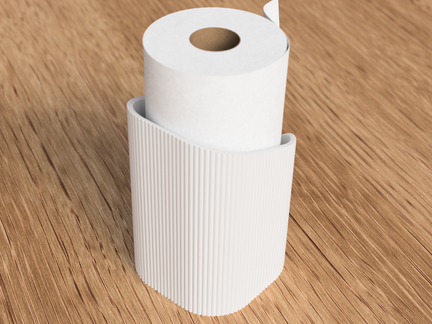 Minimalistisk Køkkenrulleholder